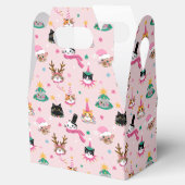 Ballotins Festive Chat Faces en Motif Casquette de vacances (Ouvert)