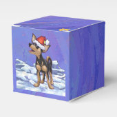 Ballotins Festive de nuit étoilée Chihuhua à Santa Hat (Verso)