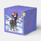 Ballotins Festive de nuit étoilée Chihuhua à Santa Hat (Arrière)