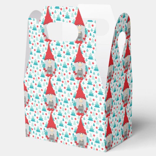 Ballotins Festive Gnome avec cadeaux (Ouvert)