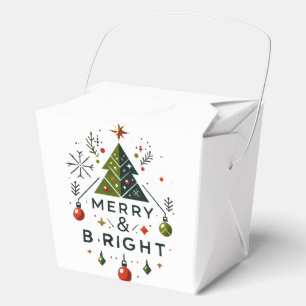Ballotins Festive Joyeux et brillant Design d'arbre de Noël