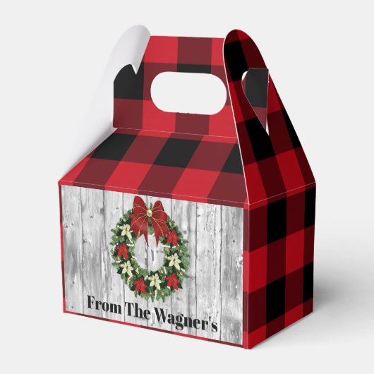 Ballotins Festive Noël ajouter nom fête (Arrière)