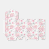 Ballotins Festive Noël rose flocon grise (Déplié)