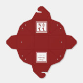 Ballotins Festive Red Noel Joyeux Noël (Déplié)