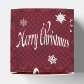 Ballotins Festive Rouge Joyeux Noël Embellisté (Haut)