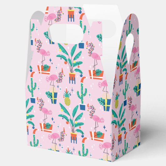 Ballotins Festive Tropical Noël Motif (Ouvert)