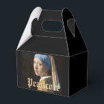 Ballotins Fête à thème perle personnalisée<br><div class="desc">Pearlcore Le monde est votre huître Johannes Vermeer’s Girl with a Pearl Earring (vers 1665) célèbre peinture.</div>