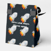 Ballotins Fête à thème spatial personnalisée (Arrière)