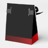 Ballotins Fête Anniversaire Rouge Noir Chaussure Haut talons (Arrière)