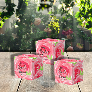 Ballotins Fête Aquarelle Roses Roses 2"