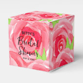 Ballotins Fête "Aquarelle Roses Roses 2" (Verso)