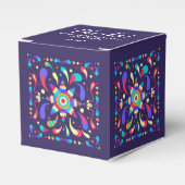 Ballotins Fête colorée Anniversaire Bleu (Verso)