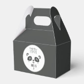 Ballotins Fête comme un panda coloré anniversaire lumineux (Arrière)
