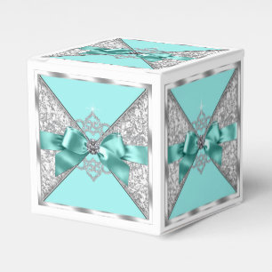 Ballotins Fête d'anniversaire 16 ans White Diamonds Bleu sar