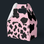 Ballotins Fête d'anniversaire à motif cuir de vache noir et<br><div class="desc">Articles assortis disponibles.</div>