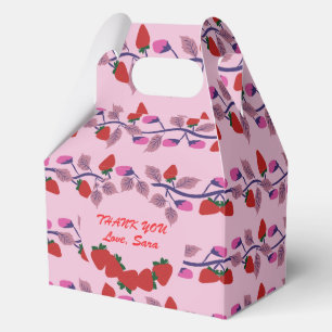 Ballotins Fête d'anniversaire aux fraises