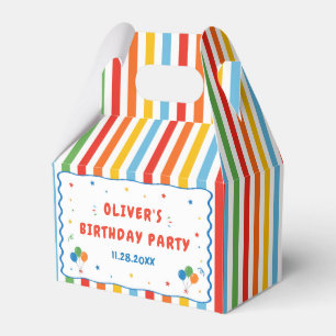 Ballotins Fête d'anniversaire colorée
