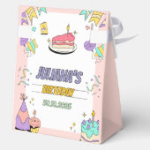 Ballotins Fête d'anniversaire colorée (Verso)