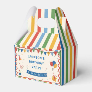 Ballotins Fête d'anniversaire colorée primaire