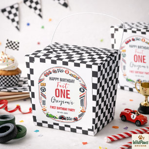 Ballotins Fête d'anniversaire de 1 an pour garçon - Fast One