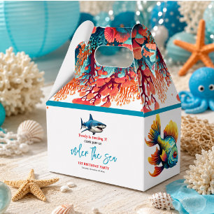 Ballotins Fête d'anniversaire de 1 an sous la mer