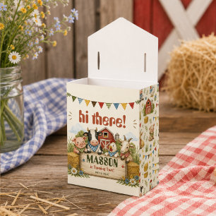 Ballotins Fête d'anniversaire de 2 ans à la ferme rustique p