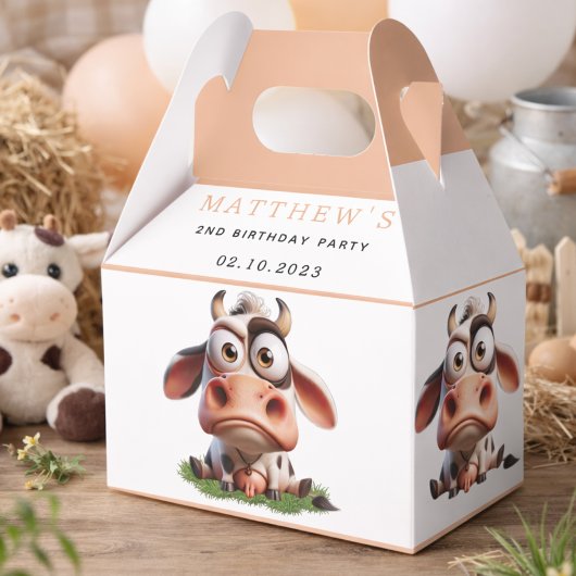 Ballotins Fête d'anniversaire de 2 ans avec des animaux de f