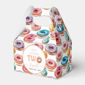 Ballotins Fête d'anniversaire de 2 ans Two Sweet Donuts (Arrière)