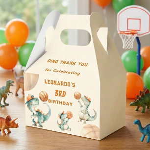 Ballotins Fête d'anniversaire de Basketball Dino Boy Rugir &