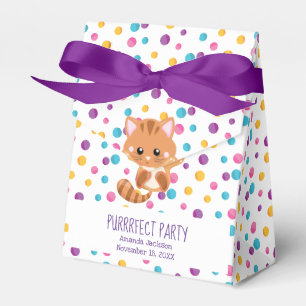 Ballotins Fête d'anniversaire de chaton Kitty mignonne avec 