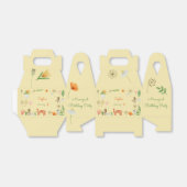 Ballotins fête d'anniversaire de chats et fleurs mégalithiqu (Déplié)