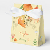 Ballotins fête d'anniversaire de chats et fleurs mégalithiqu (Verso)