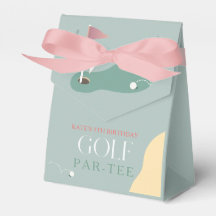 Fête d'anniversaire de fille de parcours de golf r