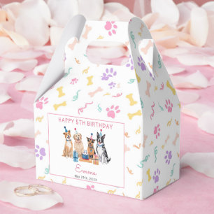 Ballotins Fête d'anniversaire de filles Chien Chiot