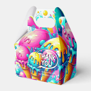 Ballotins fête d'anniversaire de la crème glglace