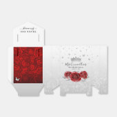 Ballotins Fête d'anniversaire de l'Argent et de la Rose roug (Déplié)