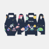 Ballotins Fête d'anniversaire de l'astronaute (Déplié)