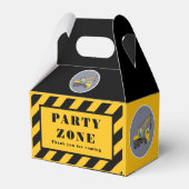 Ballotins Fête d'anniversaire de l'enfant Construction Merci (Arrière)