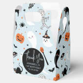 Ballotins Fête d'anniversaire de l'Halloween bleu (Ouvert)