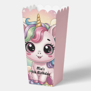 Ballotins Fête d'anniversaire de licorne de bébé mignonne ar