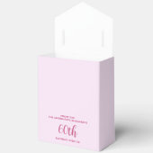 Ballotins Fête d'anniversaire de Merci de fleurs de cerises  (Ouvrir)