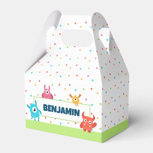 Ballotins Fête d'anniversaire de Monster (Verso)