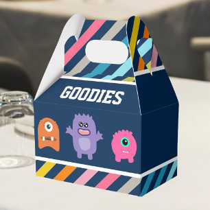 Ballotins Fête d'anniversaire de monstre mignon