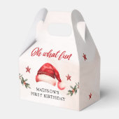 Ballotins Fête d'anniversaire de Noël Santa Hat (Arrière)