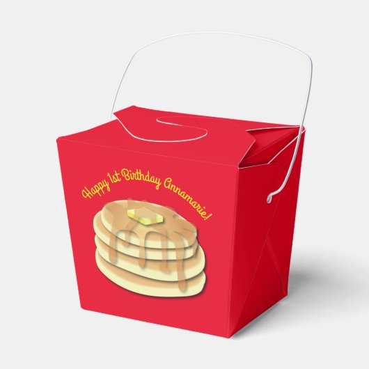 Ballotins Fête d'anniversaire de Pancake (Verso)