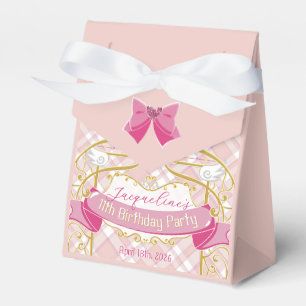 Ballotins Fête d'anniversaire de princesse Art Nouveau rose