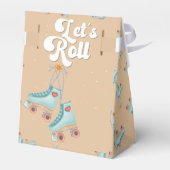 Ballotins Fête d'anniversaire de roller retro (Arrière)