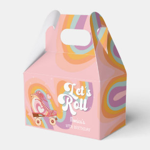Ballotins Fête d'anniversaire de roller retro