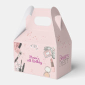 Ballotins Fête d'anniversaire de spa de beauté fille poussié (Arrière)