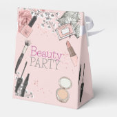 Ballotins Fête d'anniversaire de spa de beauté fille poussié (Arrière)